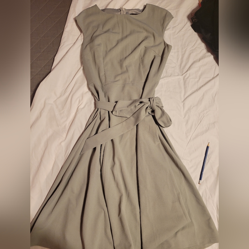 Large grey dress